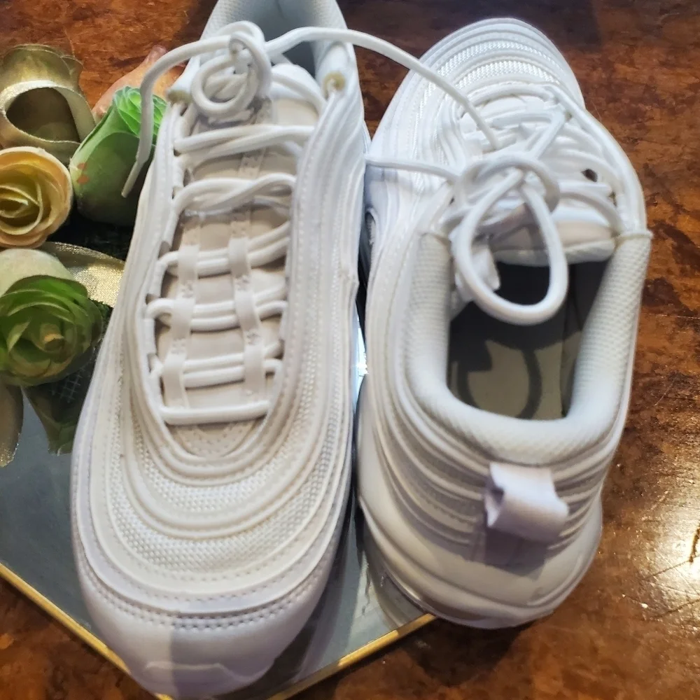 Nike Air Max97 White Athletic Shoes